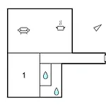 1 Bedroom Lovely In *